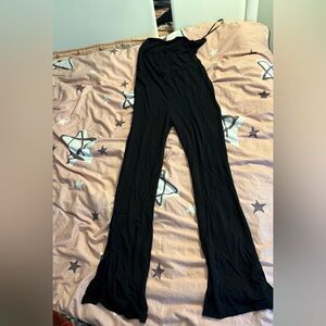 Black Flared Pants